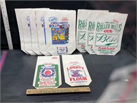 Vintage flour bags