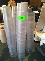 LOT: 12 Oz. Clear Poly Carb Tumblers