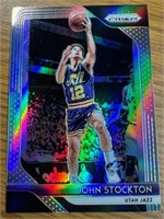 2018-19 Panini Prism #185 John Stockton