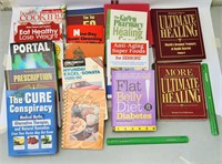 Health/wellness mixed book lot