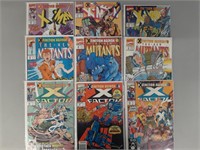 X-Men, X-Factor & New Mutants- 9-part Comic Run