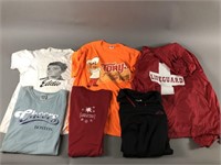 6pc Shirts & Jackets w/ Vtg Eddie Haskell T Shirt