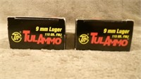 1 boxe & 1 Partial Box TulAmmo 9mm Luger