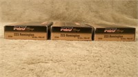 3 boxes-Bronz 223 Remington Centerfire Rifle Cart