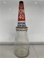 Neptune Tin Top on Vacuum Pint Bottle