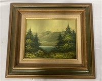 Original Landscape Oil Painting 17” x 15”
