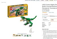 LEGO Creator Mighty Dinosaurs 31058 Build It Yours