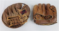 Vintage Baseball Gloves (2)