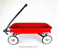 Child Metal Wagon (Painted Red & Reconditioned)