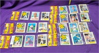 7 UNOPENED 1989 TOPPS BASEBALL CARD RACK PACKS