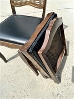 1970’s Leg-o-Matic Wood Folding Chairs