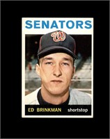 1964 Topps #46 Ed Brinkman EX to EX-MT+