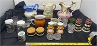 Pitchers , Toothpick holders, Shakers creamer