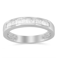 Elegant .31ct Diamond Stackable Wedding Ring