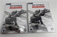 (2) Sniper Ghost Warrior Contracts Video Games