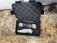 COBRA-TEC KNIFE BOX W KNIFE IN PIECES
