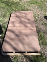 38” x 72” Composite Deck From Dog Kennel