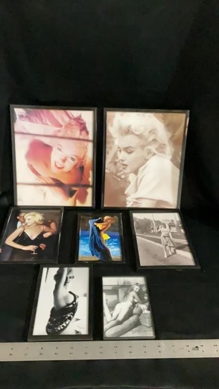 Marilyn Monroe framed photos