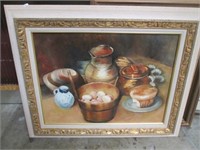 Williamsburg Kitchen Oil Painting By Betty Ray