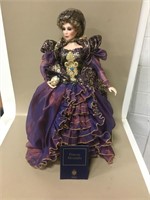 19" Princess Alexandra Porcelain Doll w/ Box