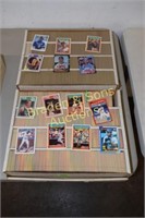 GROUP OF 2 BOXES OF ASSTD SPORTS TRADING CARDS