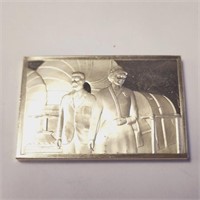 Silver Moment In History  25.5G Bar