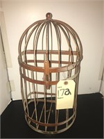 ADORABLE HANGING BIRD CAGE DECOR