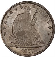 50C 1877-CC PCGS MS66 CAC