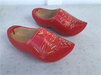 PAIR OF WOODEN SHOES