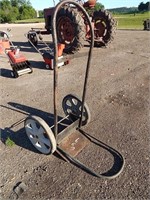 2 Wheeled dolly with an extended bar