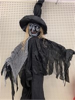 12 Ft Poseable Witch