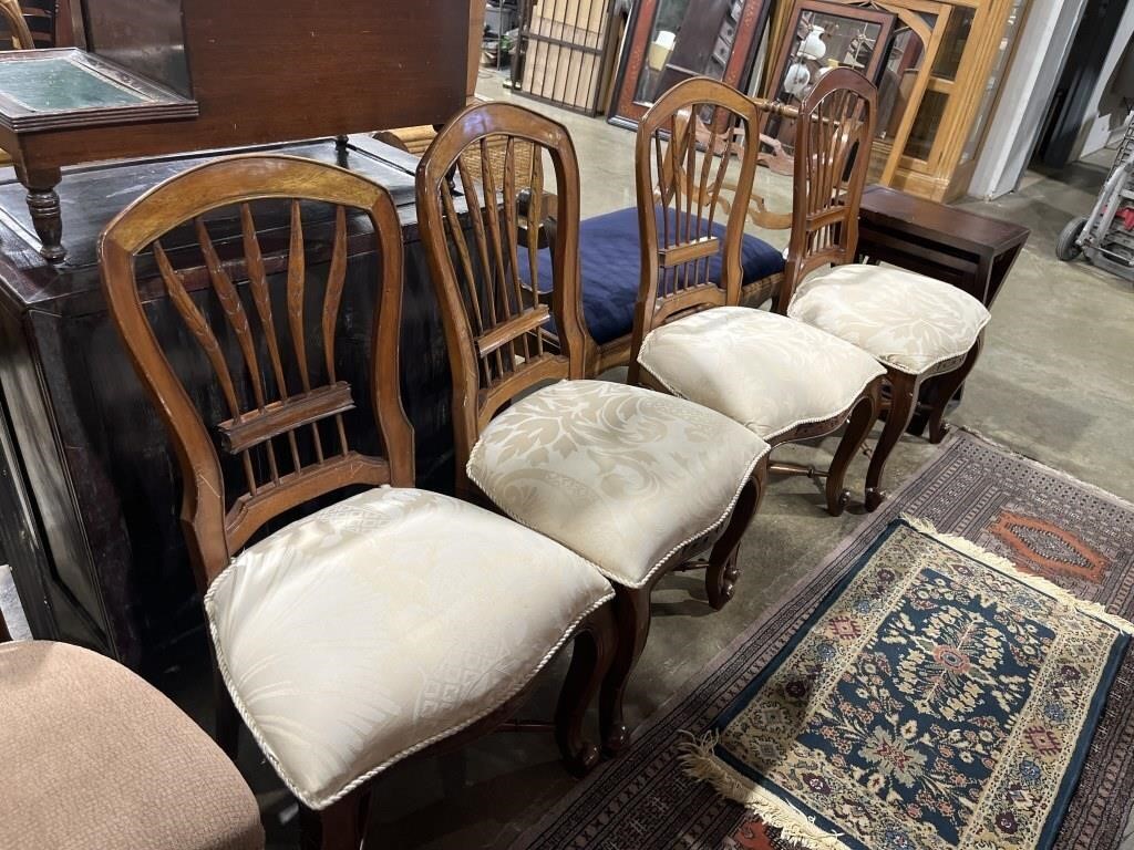 4 chairs