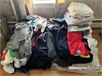 Lot of Various Clothing & Linens