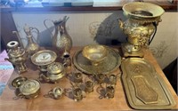 Persian Brass Eclectic Samovar Set