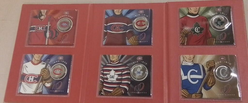 Montreal Canadiens Collector Coin Album