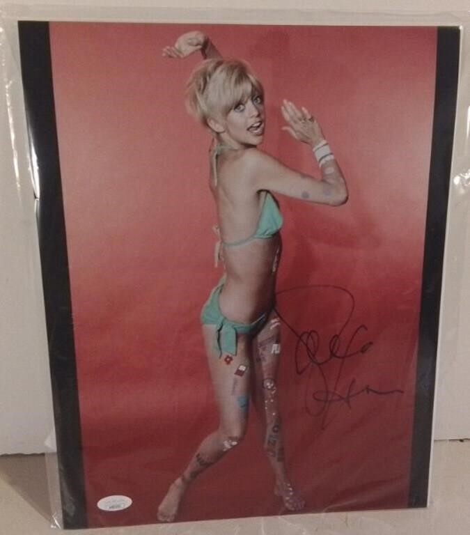 Signed Authenticated Goldie Hawn Photograph COA