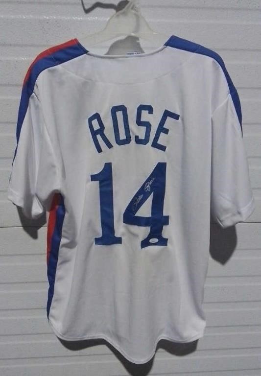 Signed & Authenticated Pete Rose Montreal Expos