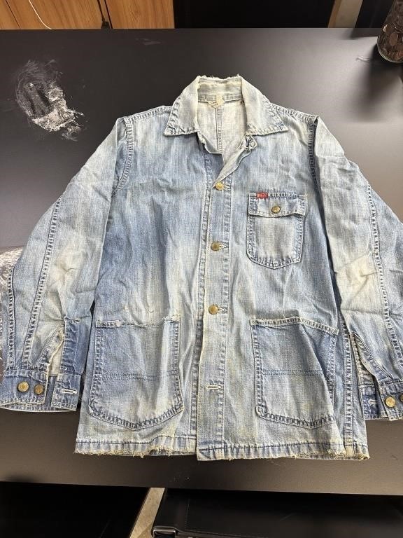 VTG 1960S MAYBE 50S BIG SMITH DENIM JACKET