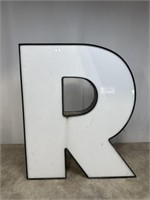 LED Letter R Lighted Sign