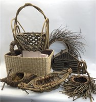 Large Assortment of Baskets & More