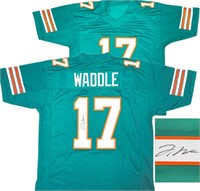 Miami Dolphins Jaylen Waddle Signed Jersey JSA