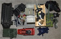 Large Collection of Vtg GI Joe Figures Vehicles +