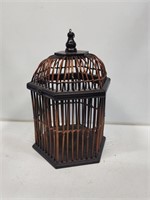 Wooden Woven Bird Cage