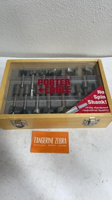 Porter Cable 12 Piece Forster Bits