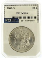 1883-O Morgan Silver Dollar MS65