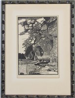 Paul W Ashby, Woodblock Print