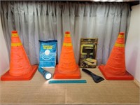 Safety Cones, New Windshield Wonder Kit, New