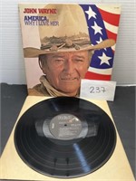 RCA; John Wayne America why I love her record