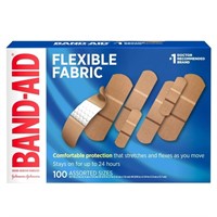 Band-Aid Brand Flexible Fabric Adhesive Bandages F