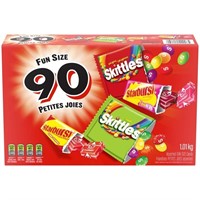 2022 marchSkittles and Starburst Fun Size, 90-Coun